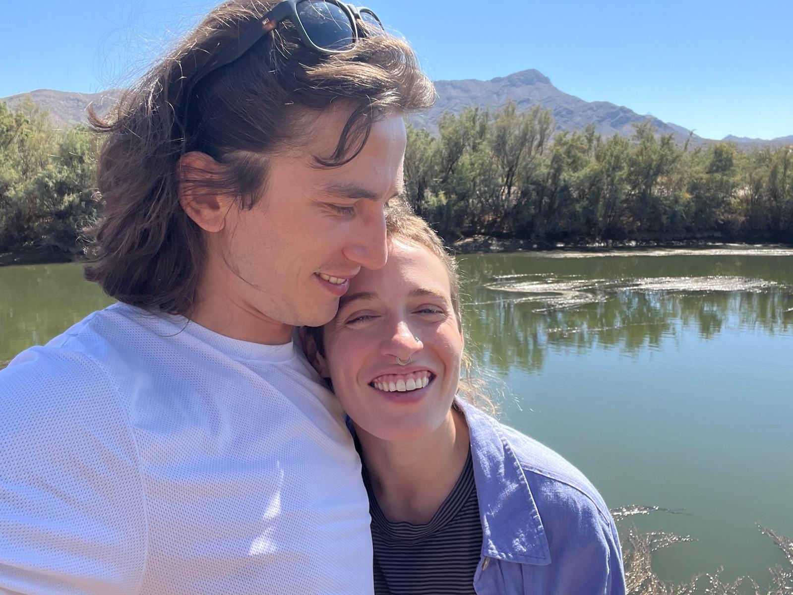 In Truth or Consequences, New Mexico with my partner