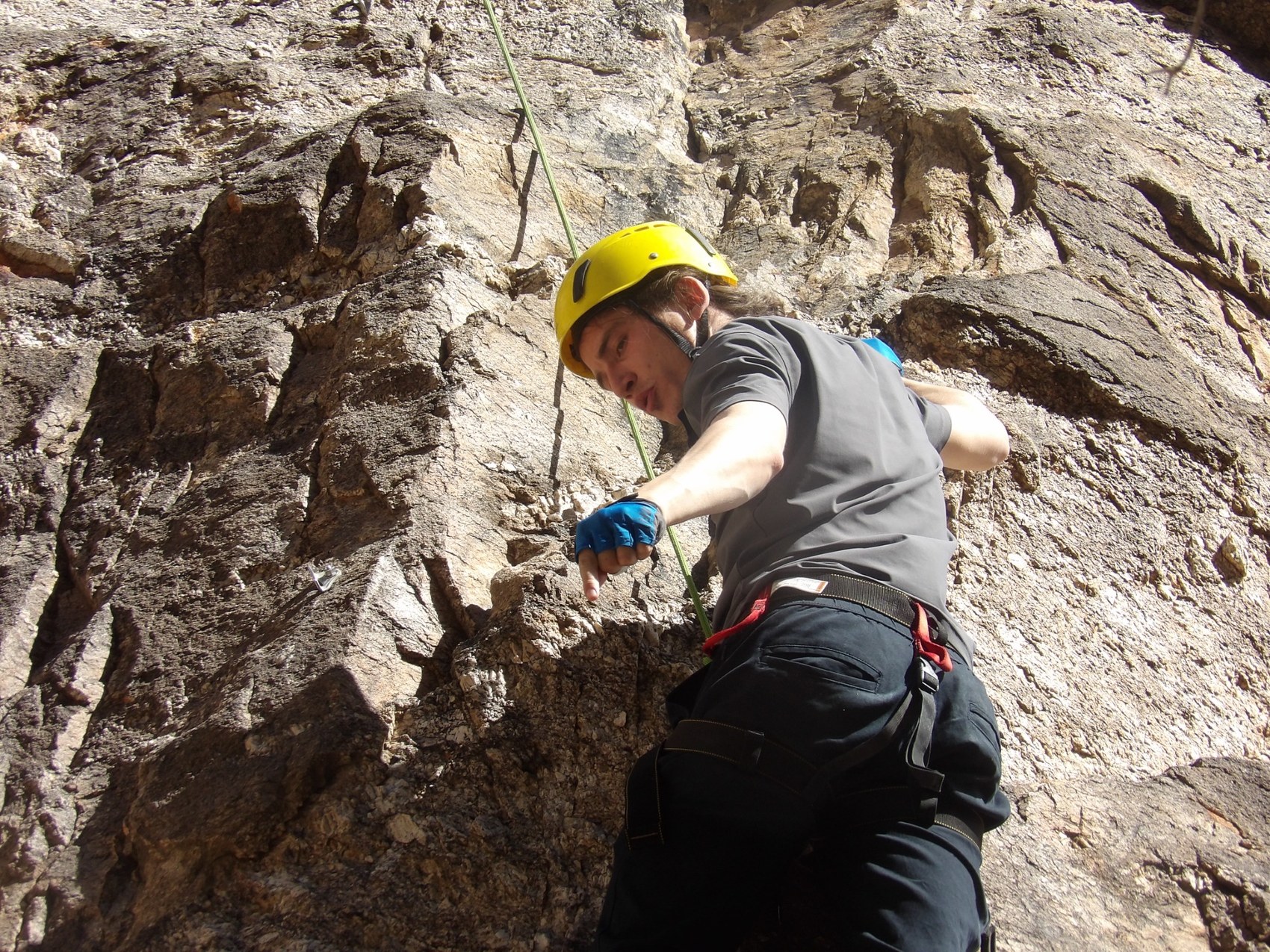 Rock climbing in Arizona