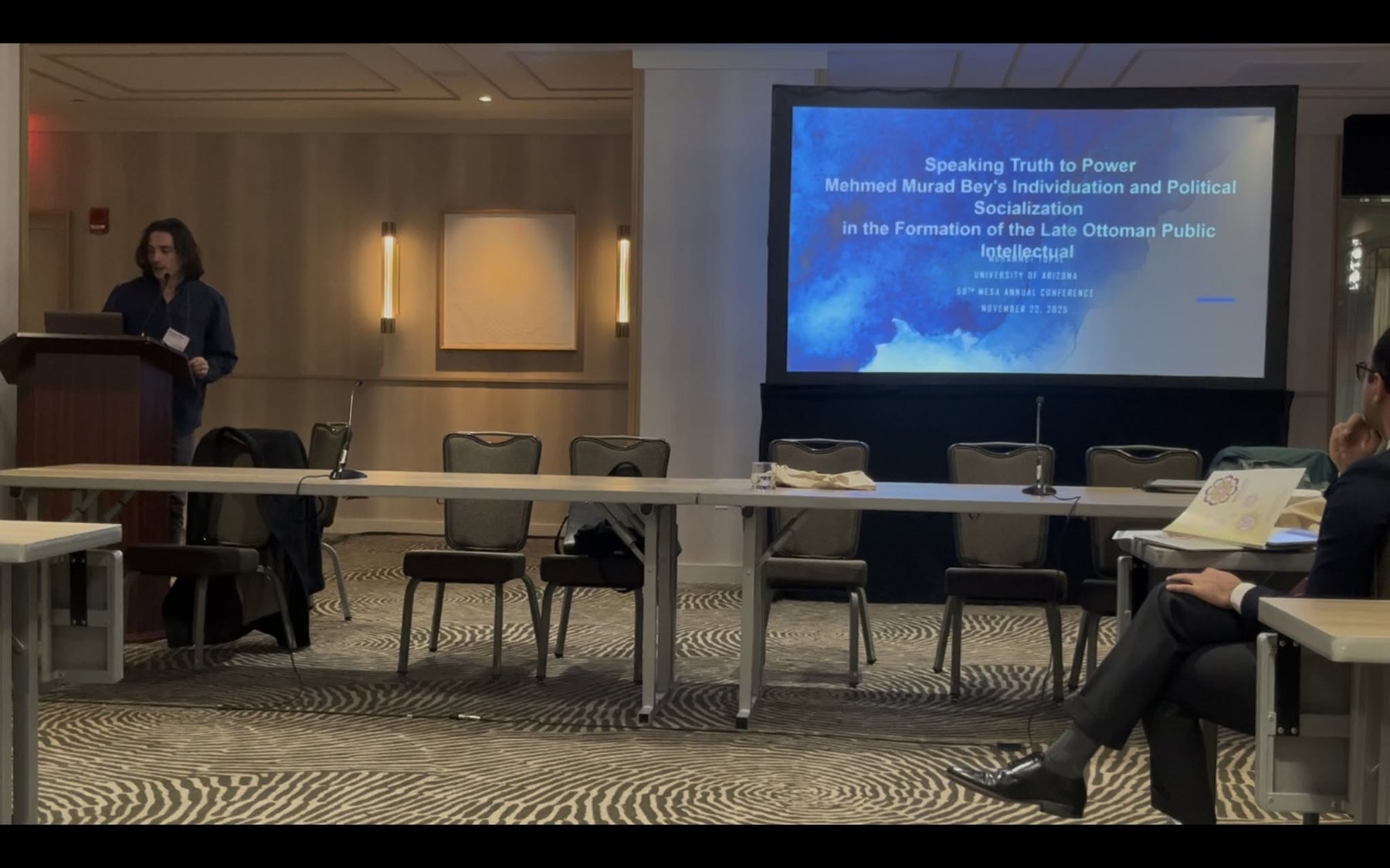 Speaking Truth to Power: title slide.