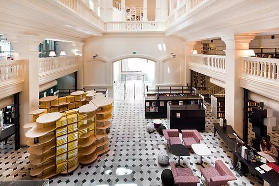 SALT Galata library and research space in Istanbul