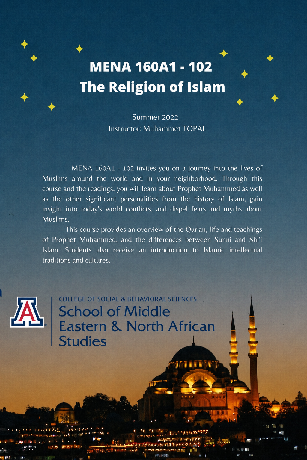 Flyer for Religion of Islam